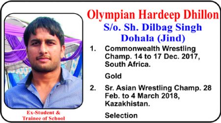 Olympian Hardeep Dhillon